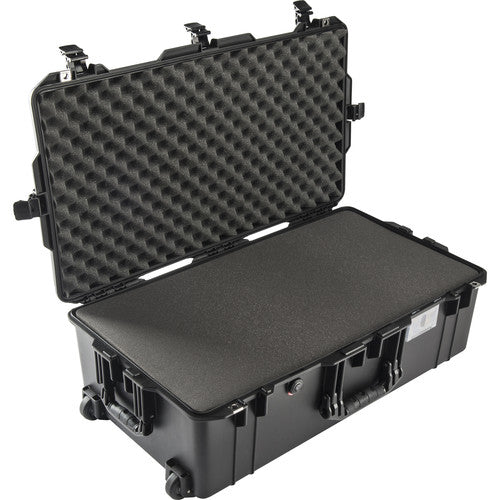 Pelican 1615 Air Wheeled Check-in Hard Case with Pick-N-Pluck Foam (BLACK) | Models - 1615WF / NF / TP