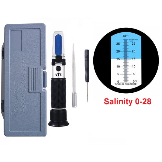 [CLEARANCE] Eagletech SALINITY 0-28 Salt Refractometer 0-28% Salinity
