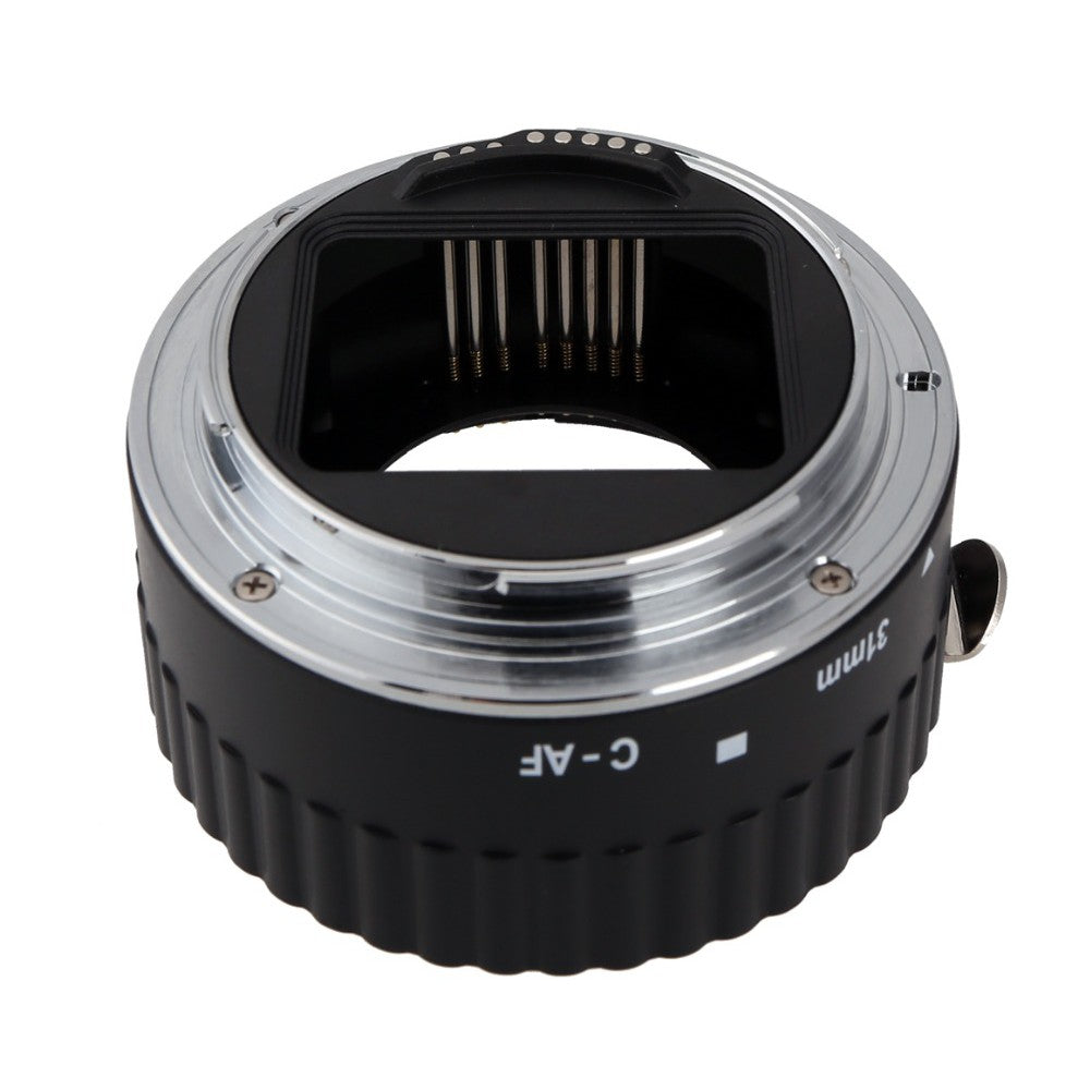 Meike MK-C-AF1-AL Metal Autofocus AF Confirm Macro Extension Tube for Canon EOS DSLR | 13mm 21mm 31mm