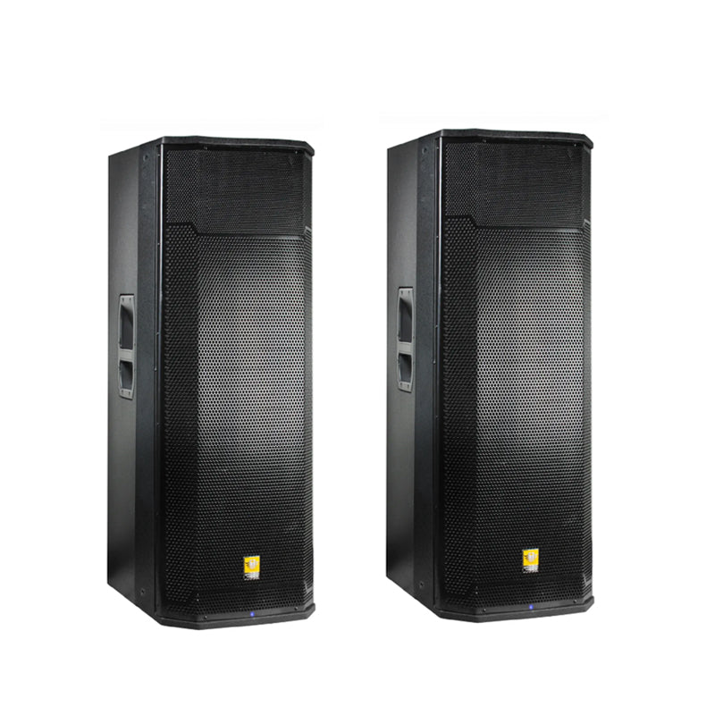 [CLEARANCE] KEVLER PRX-825 15" 1400W 2-Way Full Range Passive Loudspeaker (PAIR) with 2 SpeakOn Terminals and Multiple Handles for Events and Gatherings