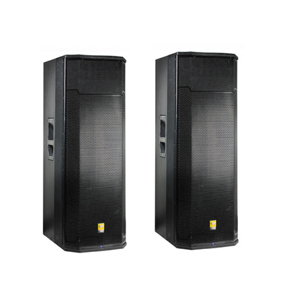 [CLEARANCE] KEVLER PRX-825 15" 1400W 2-Way Full Range Passive Loudspeaker (PAIR) with 2 SpeakOn Termils and Multiple Handles for Events and Gatherings