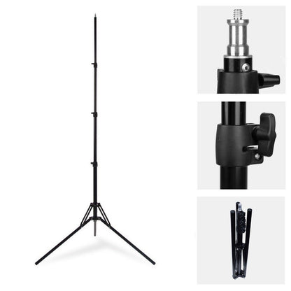 Pxel LS185RF 185cm 6 feet Reverse Fold Folding Light Stand for Photo Studio Lighting Flash Strobe
