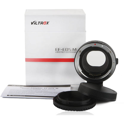 Viltrox EF-EOS M Lens Mount Auto Focus Adapter for Canon EF, EF-S DSLR Lens to Canon EOS M Mount Camera