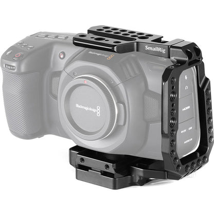 SmallRig QR Half Cage for Blackmagic Design Pocket Cinema Camera 4K & 6K- Model CVB2255B CVB 2255B  | JG Superstore