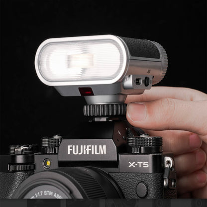 Viltrox Z1 Vintage Camera Flash Retro-Style Compact Speedlight with Manual Mode, GN21 ISO 100, 7-Level Brightness, Lightweight Built-In Rechargeable Battery for DLRS, SLR & Mirrorless Cameras
