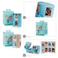 Pikxi Customizable Instant Mini Film Photo Frame for FUJIFILM Instax mini Cameras with 24-Slot Picture Pockets