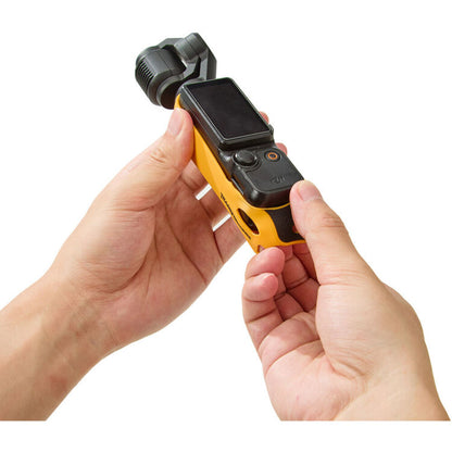 SmallRig Bumblebee Edition Silicone Case Kit for DJI Osmo Pocket 3 w/ Screen Protector & Wrist Strap