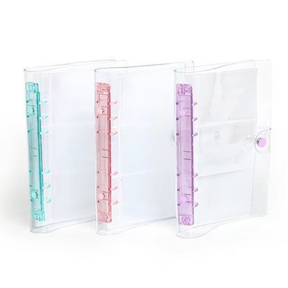 Pikxi 120 Pockets 20 Pages Transparent PVC Photo Album Binder for FUJIFILM Instax Mini Instant Film Camera | Blue Pink Purple