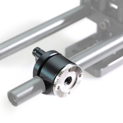 SmallRig 15mm Rod Clamp with Thumbscrew and ARRI Rosette Mount Compatible for Camcorder Handgrip and Support System 1686B