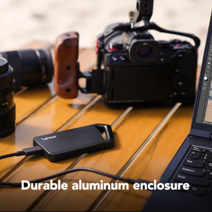 Lexar Professiol 2TB 1TB SL600 Portable SSD Solid State Drive with Carabiner, USB Type-C 3.2 Gen2 x2 Interface, Bus Powered, Max 2000MB/s Read, 2000MB/s Write Speeds for Windows, Mac OS, Android