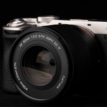 Viltrox Air Series AF 50mm F/2.0 Nikon Z / Sony E Mount AF Autofocus STM Full Frame Format Prime Lens with High Quality Optics and Eye and Face Detection for Mirrorless Camera