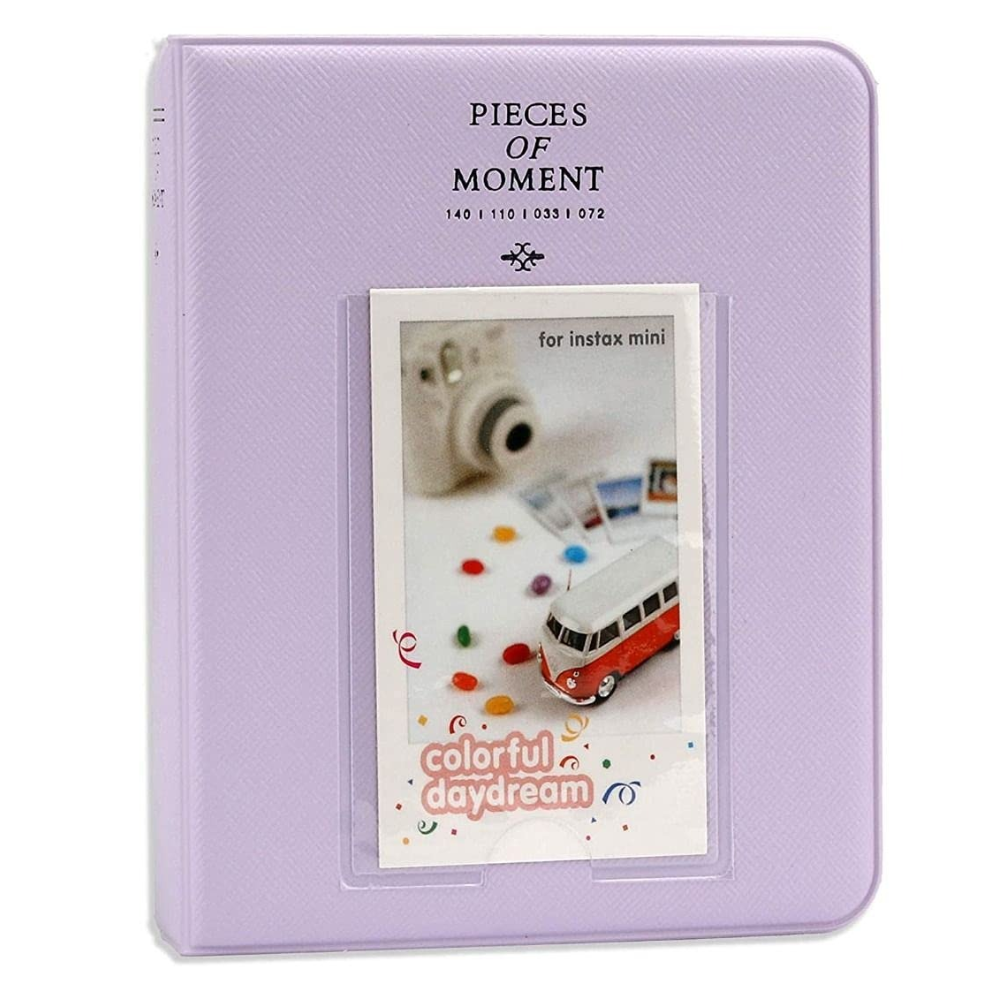 Pikxi AM64 3 Cute Photo Album with 64 Pockets Photos for Fujifilm Instax Mini Instant Camera (Available in Different Colors)