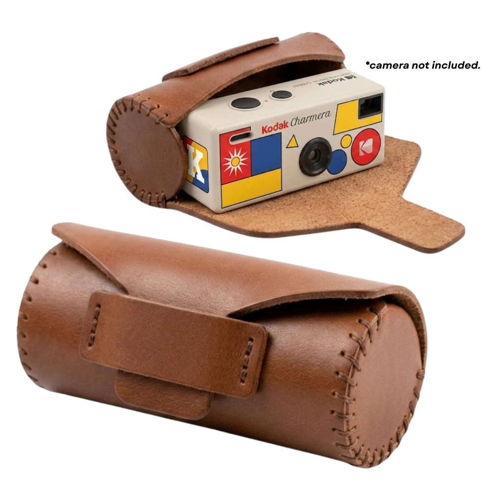 PIKXI Kodak Charmera Camera Leather Pouch Case