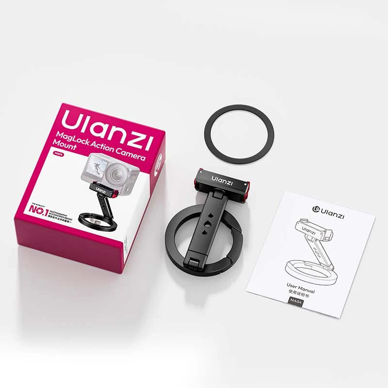 Ulanzi MA04 Magnetic Quick Release Mount for DJI Osmo Action Cameras | S163 / S165