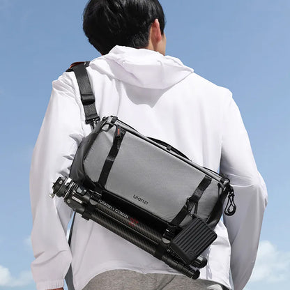 Ulanzi SU02 (13L) Hoshino Crossbody Gag B163 with Front zipper and Side Pockets For Travel Photography