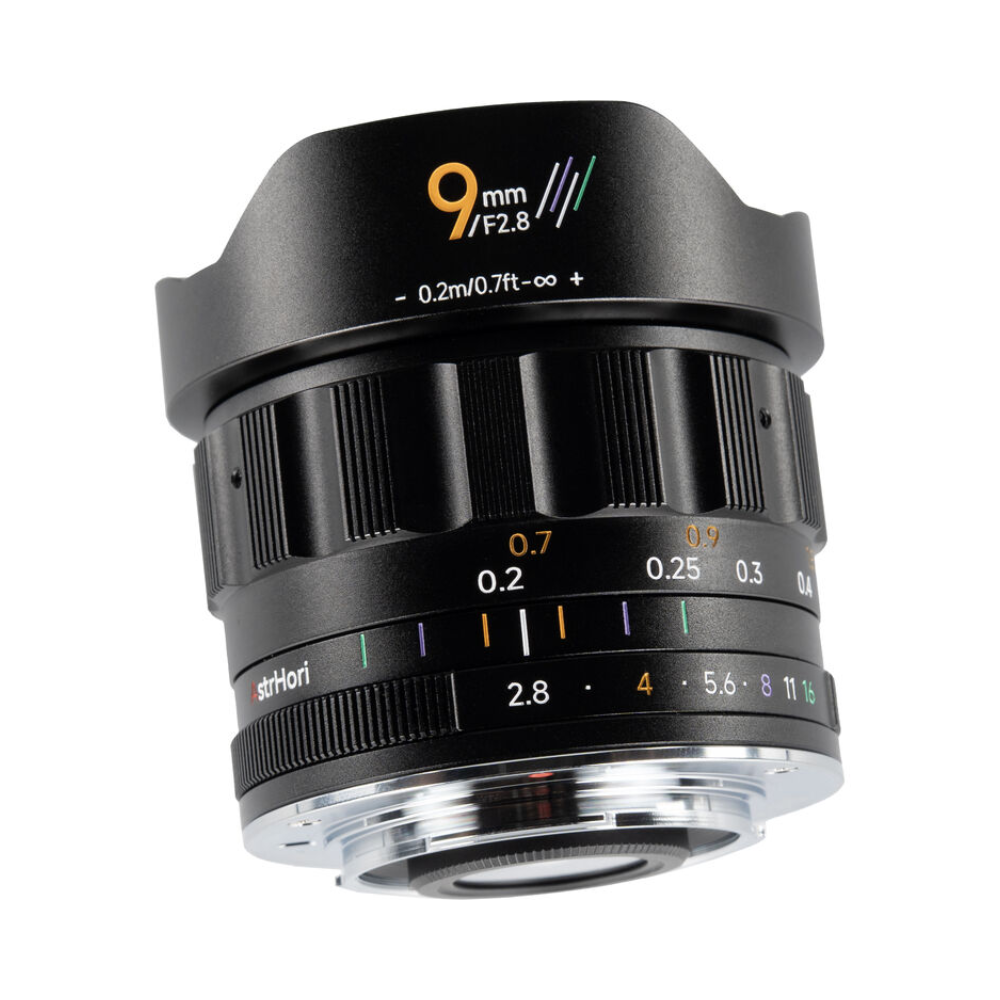 AstrHori 9mm F2.8 Ultra Wide-Angle APS-C Manual Focus Lens for E / X / M43 / RF / Z Mount