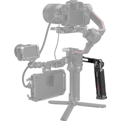SmallRig Ergonomic Sling Handgrip with 180 Degree Rosette Joint, Mounts via NATO Clamp, 1/4"-20 & 3/8"-16 ARRI-Style Threads, 6Kg Load Capacity for DJI RS 2, RSC 2, RS 3, RS 3 Pro, RS 3 Mini, RS 4 & RS 4 Pro
