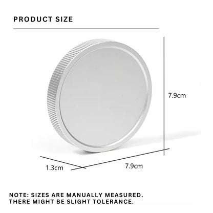 Pikxi Aluminum Protective Lens Cap for FUJIFILM Instax Mini 90 Instant Film Camera - Available in Black, Red, Silver, and Rose Gold Colors