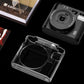 Pikxi Protective Clear Case for FUJIFILM Instax Mini 99 Instant Film Camera with Body Strap