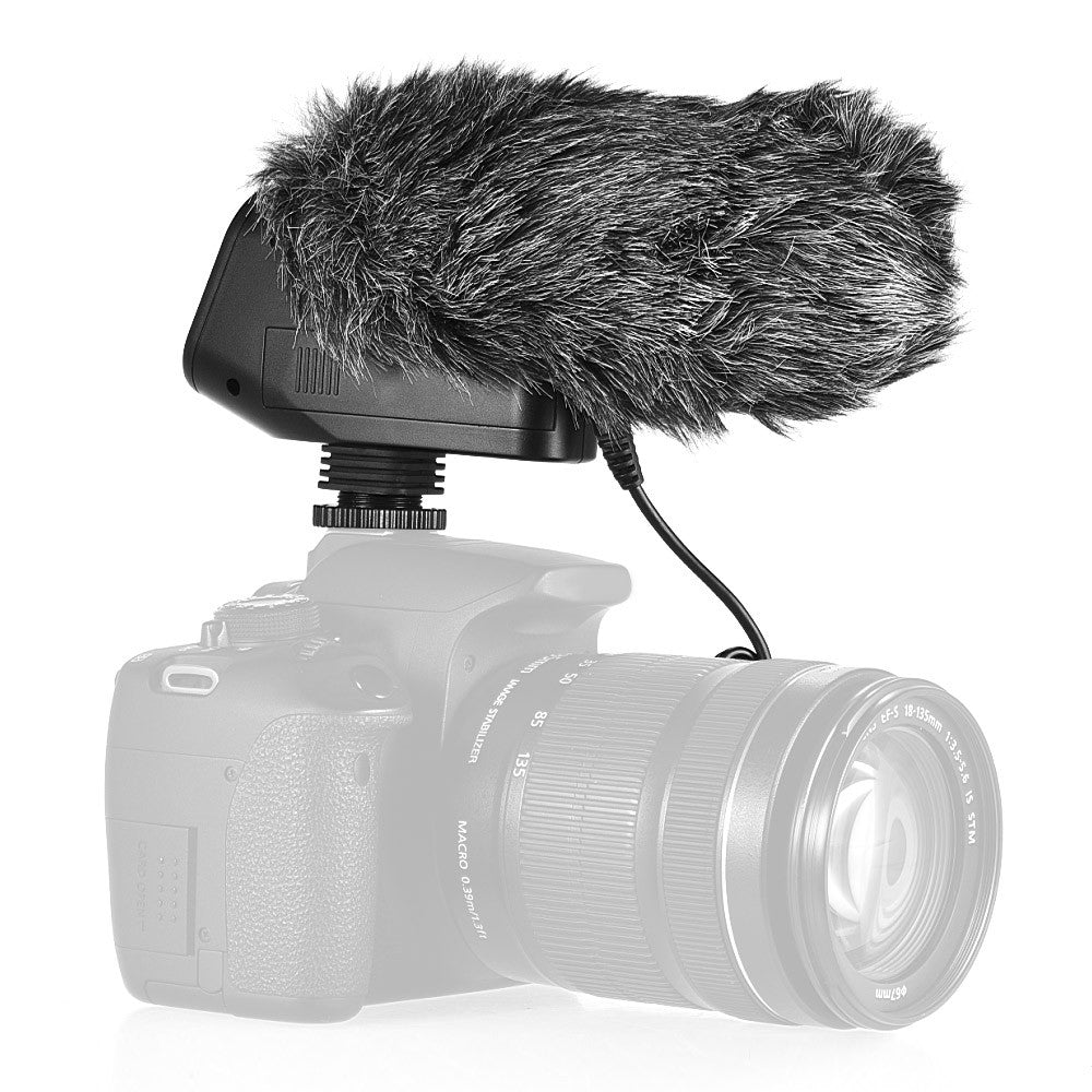 Boya BY-VM600 Cardioid Directional Condenser Microphone Mic for Canon Sony Nikon Pentax DLSR Camera