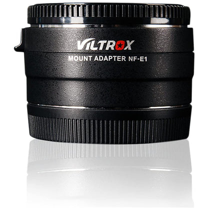 VILTROX NF-E1 Pro Electronic Autofocus Lens Mount Adapter for Nikon F-mount Lens to Sony E-Mount Camera