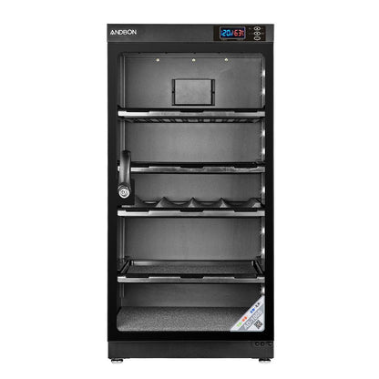 Andbon AD-100S Dry Cabinet Box 100L Liters Digital Display with Automatic Humidity Controller