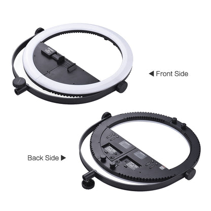 Yongnuo YN508 DAYLIGHT 16 Inch Bi-Color LED Video Ring Light 5500K 30W for Beauty Make-up Vlog Studio Youtube Livestream