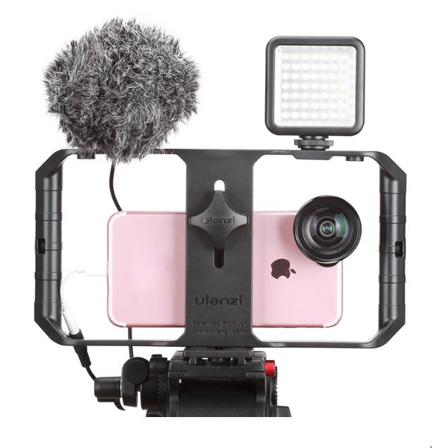 [CLEARANCE] Ulanzi U-Rig Pro Smartphone Rig w 3 Shoe Filmmaking Case Handheld Phone Video
