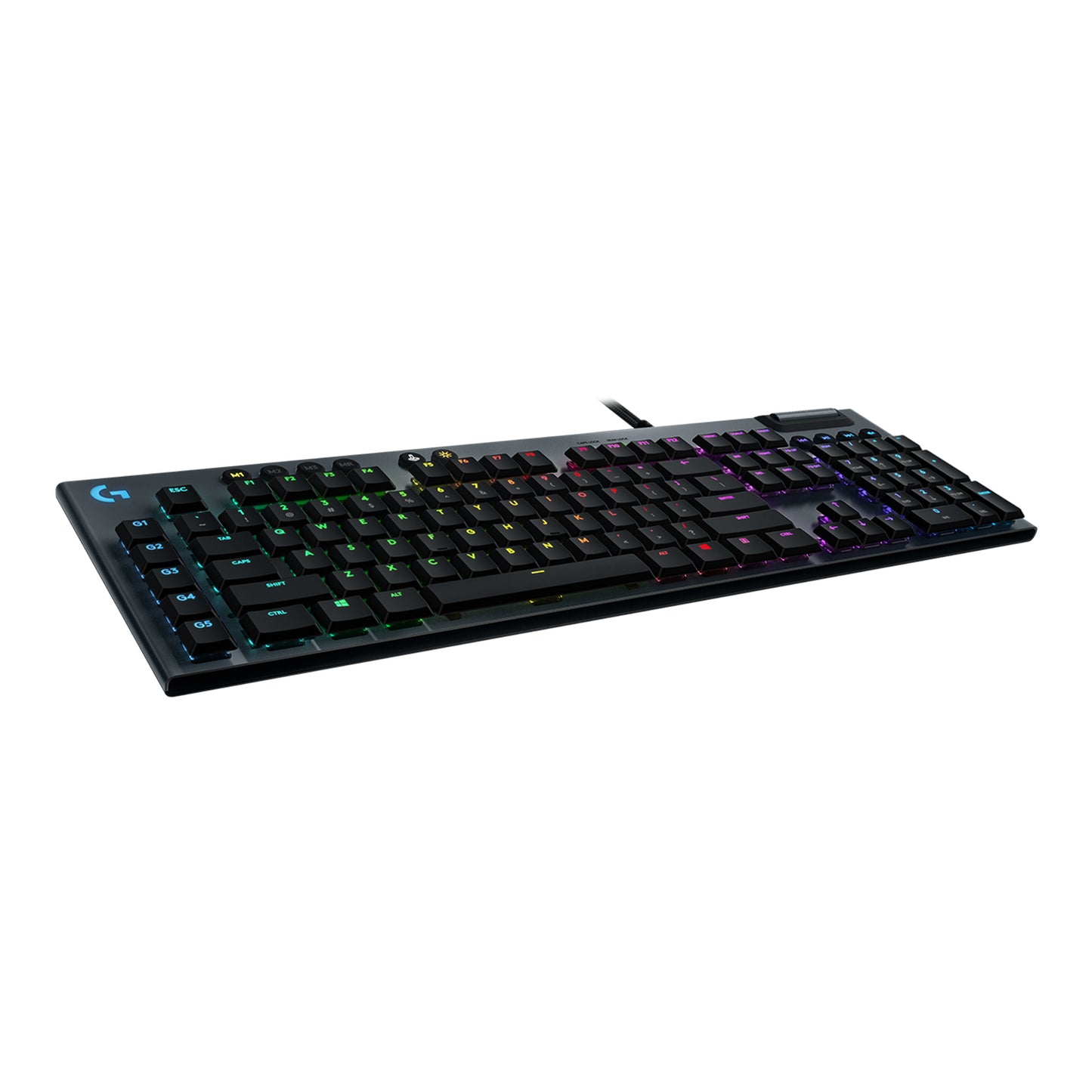 [CLEARANCE] Logitech G813 LIGHTSYNC RGB Ultra-Thin Mechanical Gaming Keyboard (GL Clicky / Linear / Tactile Switch) for Windows, macOS - Switch - GL Linear