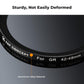 K&F Concept 42 to 49mm Nano-X Filter Adapter Ring for Ricoh GR IIIx III II Camera Series with Lens Cap Aluminum Alloy