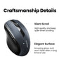 UGREEN MU006 Ergonomic Wireless Mouse 4000 DPI with 2.4GHz USB Nano Receiver Up to 15 Meters Operating Distance for Computer PC Laptop Windows MacOS Linux Chrome OS - Available with Battery & without Battery (AA) | 15063 90545