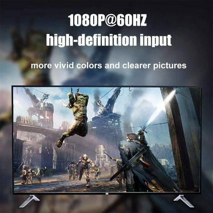 ACASIS HDMI to USB 3.0 Video Capture Card HD 1080p 60fps for PC Gaming Live Streaming with YUY2 Output Color Space, 3.5mm Audio Input, Driver-Free | AC-HDU3H
