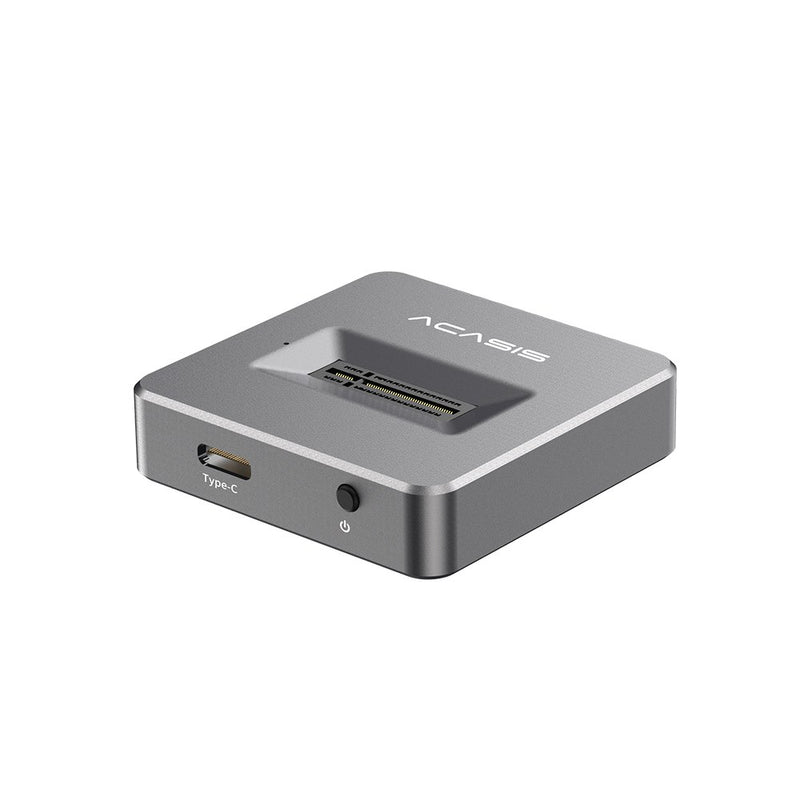 ACASIS M04B M.2 NVMe / SATA to USB 3.1 Gen2 USB-C SSD Docking Station with 10Gbps Fast Transmission Rate, USB Type C to Type A / Type C Cables - Supports Windows, Mac OS and Linux