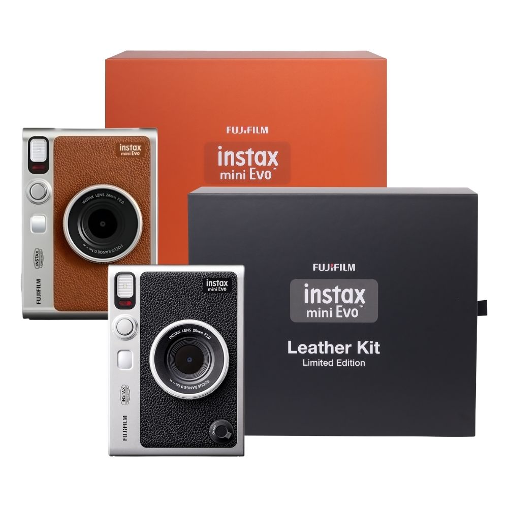 FUJIFILM Instax Mini Evo Hybrid Instant Film Camera - All Colors