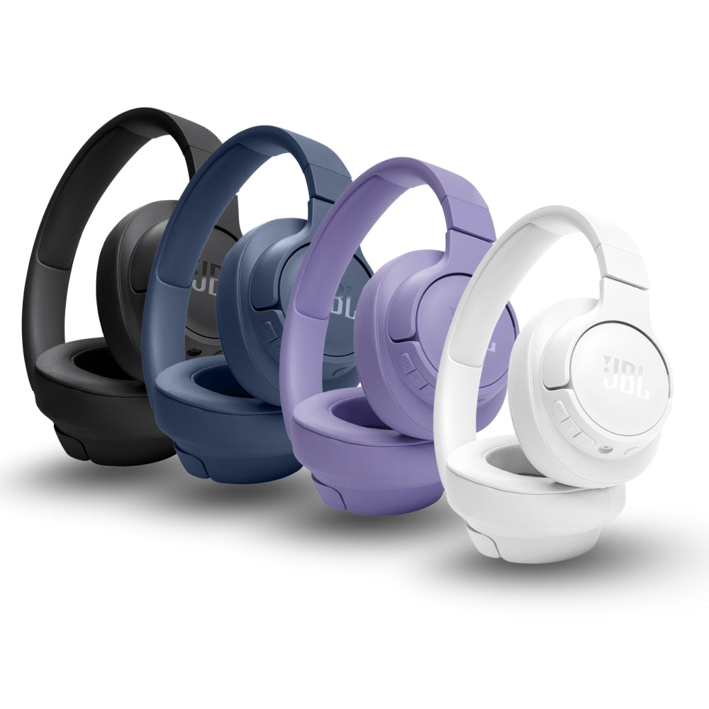 JBL Tune 720BT Over-Ear Wireless Headphones - Blue/Black/Purple/White