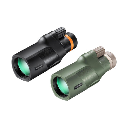 K&F Concept 12x50 Portable HD Waterproof Monocular Telescope with Fully Multi-Coated BAK-4 Prism Lens, 50mm Large Aperture, Ultra-Long-Range Field of View, Easy Focus and Lanyard for Outdoor Sports Hunting Hiking Camping Travel Photography