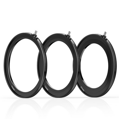 Ulanzi MF01 1/4 HD MRC / 67mm / 72mm / 77mm Magnetic Lens Filter Adapter Ring with Threaded Back Frame and Locking Knob, Sturdy Aluminum Material, Wide Compatibility Range for Camera Photo Video | F201 F202 F203 F205