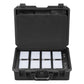 Godox C5R KNOWLED 8-Light RGBWW LED Magnetic Creative Panel Light and Charging Case 2500K-8500K CRI 96 / TLCI 97 with Collapsible Diffusers, Bluetooth Control via Godox Light App, and Built-In 3000mAh Battery for Studio Lighting