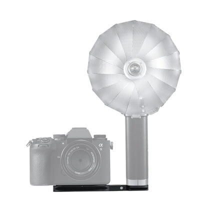 Godox FB01 Aluminum Flash Bracket for Lux Master Flash to Camera Mount with Arca-Type Quick Release Baseplate