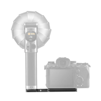 Godox FB01 Aluminum Flash Bracket for Lux Master Flash to Camera Mount with Arca-Type Quick Release Baseplate