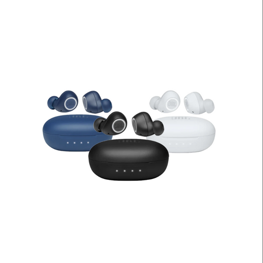 JBL Live Free II True Wireless Bluetooth In-Ear Earbuds with Splashproof, Dual Connect, and Up to 24 Hours of Total Playtime - Black, Blue, White