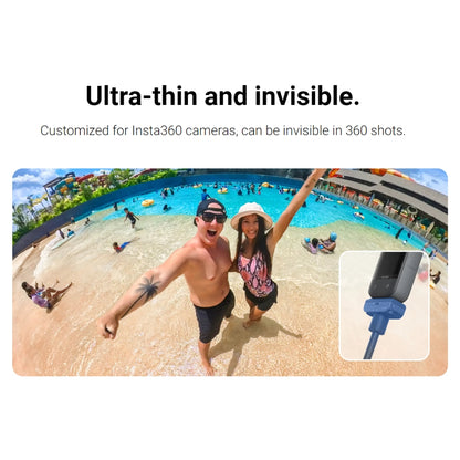 Insta360 Magnetic Quick Release Mount for Action Camera with 1/4" Threaded Hole and Fold-Out 2-Prong Mount CINSAAVH