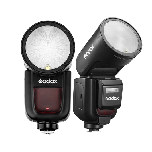 Godox V1Pro O TTL HSS 1/8000s Round Head Speedlite Wireless Flash with 2.4Ghz 100m Max Range with Detachable Sub Flash for Olympus and Panasonic Lumix Camera | V1 PRO