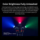 Godox M600R KNOWLED RGB LED COB Light 720W 1800K-10000K CCT CRI 96 / TLCI 96 with Bowens Mount Reflector and DMX, LumenRadio CRMX, Art-Net & sACN Ethernet, Bluetooth APP Wireless and Onboard Controls for Film Production and Studio Lighting