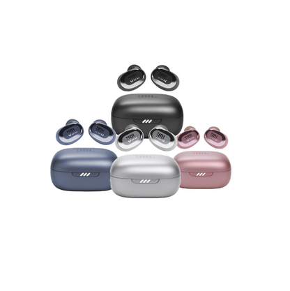 JBL Live Free 2 NC+ True Wireless Bluetooth Earbuds with Active Noise Cancelling, IPX5 Water Resistance, and Up to 35 Hours of Total Playtime - Black, Silver, Blue, Rose Gold