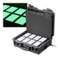 Godox C5R KNOWLED 8-Light RGBWW LED Magnetic Creative Panel Light and Charging Case 2500K-8500K CRI 96 / TLCI 97 with Collapsible Diffusers, Bluetooth Control via Godox Light App, and Built-In 3000mAh Battery for Studio Lighting
