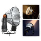 Godox BeamLight Max90 Cinematic Parallel Beam Reflector for G-Mount MG2400Bi / MG1200Bi LED Lights and KNOWLED LiteFlow Systems with 180° Flexible Yoke, 5° Beam Angle, Silver Interior, and Flight Case for Filmmaking and Studio Lighting