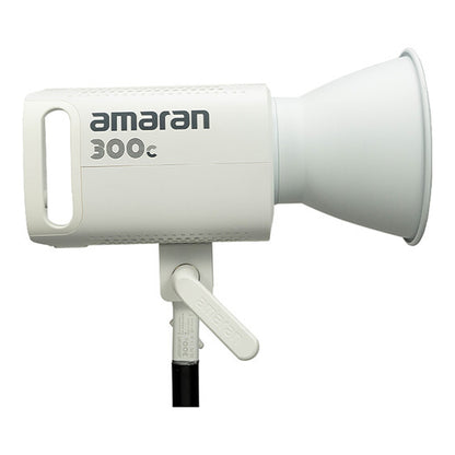 Aputure Amaran 300c / 150c RGB LED Monolight with Fully Tunable CCT 2500-7500K, 9 Preset Special Effects, Bowens S Mount Hyper Reflector Accessory and Bluetooth Wireless Control for Photography and Live Streaming - Gray | Deep Gray | White