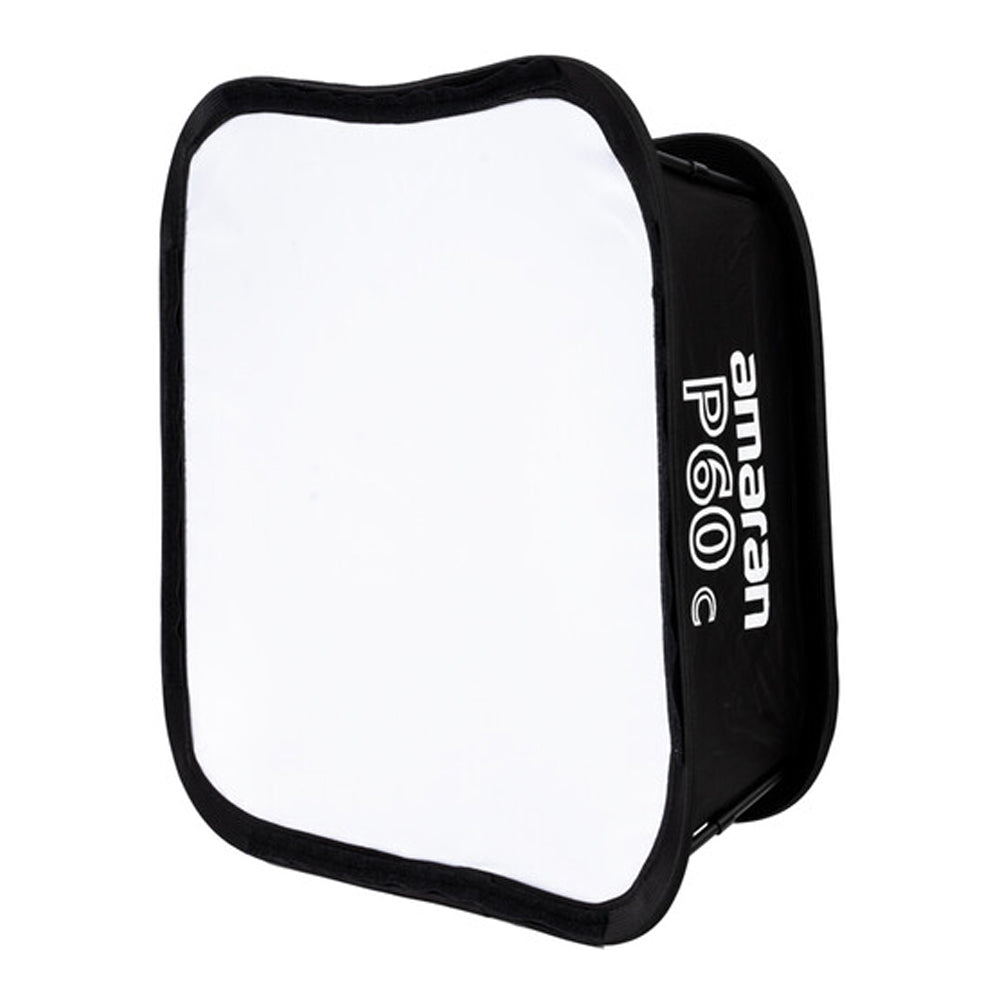 Aputure Amaran P60C (3-Pack) RGB LED Light Panel with 2500-7500k CCT CRI 95 / TLCI 97, Rectangular Softbox and Grid for Photography Video Vlogging Live Streaming Broadcast and Film Production Studio Lighting Equipment