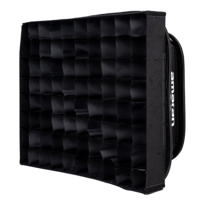 Aputure Amaran P60x 3-Pack Bi-Color Lensed LED Light Panel with Rectangular Softbox and Grid for Photography Video Vlogging Live Streaming Broadcast and Film Production Studio Lighting Equipment | APA0138A11